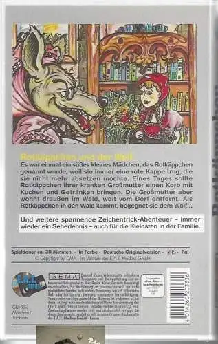 Rotkäppchen und der Wolf, VHS