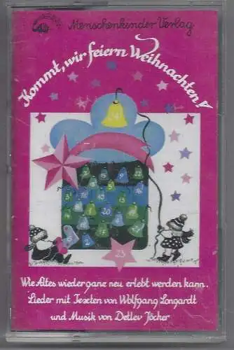 Kommt wir feiern Weihnachten, Kassette, MC