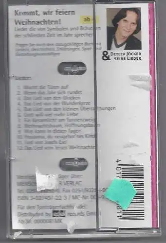 Kommt wir feiern Weihnachten, Kassette, MC