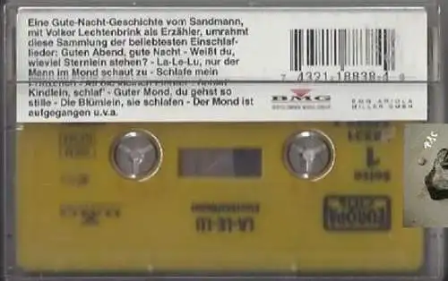 Unser Sandmännchen, La-Le-Lu, Kassette, MC