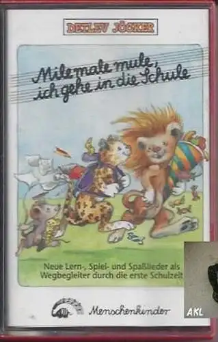 Mile male musche ich gehe in die Schule, Kassette, MC