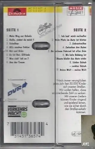 Rolfs Schulweg Hitparade, Kassette, MC