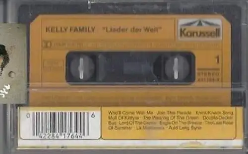 Lieder der Welt, Kelly Family, Kassette, MC