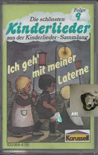 Kinderlieder Kinderlieder-Sammlung, Folge 9, Kassette, MC