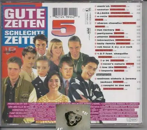 Gute Zeiten schlechte Zeiten, 5, Die Hits zur Serie, CD