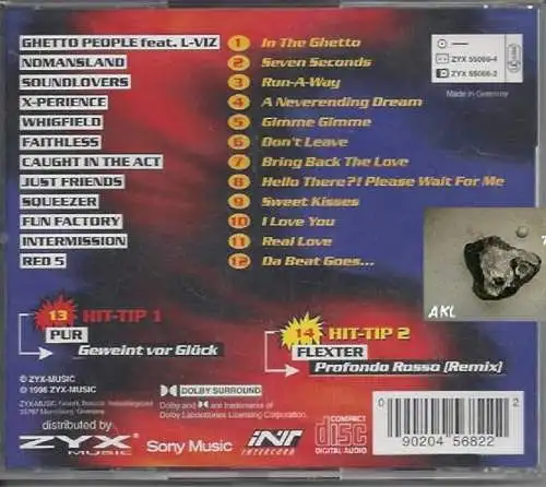 Charts Pur 9, CD