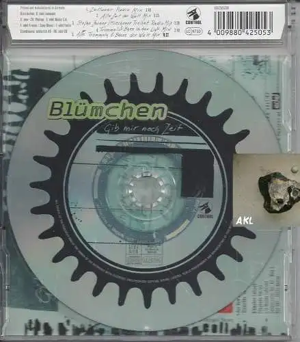 Blümchen, Gib mir noch Zeit, Single CD