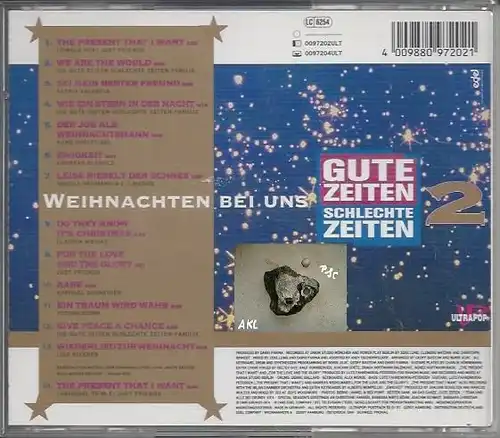 Gute Zeiten schlechte Zeiten, Weihnachten bei uns 2, CD