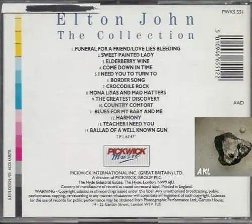 Elton John, The Collection, CD