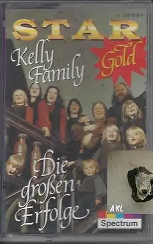 Kelly Family, Die großen Erfolge, Star Gold, Kassette, MC