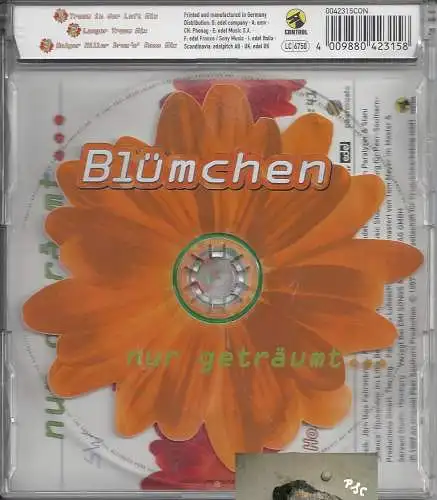 Blümchen, nur geträumt, Single CD