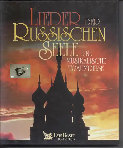 Lieder der russischen Seele, eine musikalische Traumreise, CD