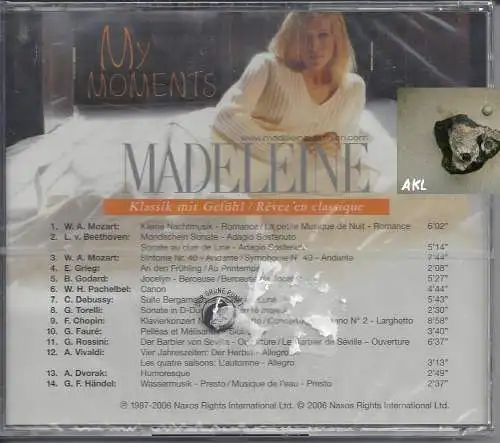 Madeleine, My moments, CD
