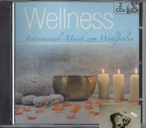 Wellness, Instrumental Musik zum Wohlfühlen, blau, CD