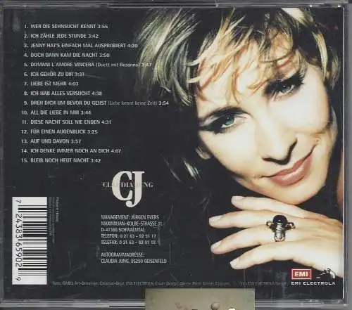 Claudia Jung, Sehnsucht, CD