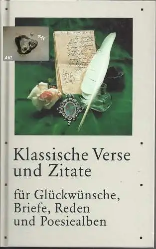 Peter Motzan: Klassissche Verse und Zitate, Peter Motzan. 
