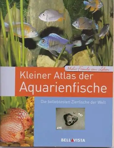 Kleiner Atlas der Aquarienfische, beliebtesten Zierfische. 