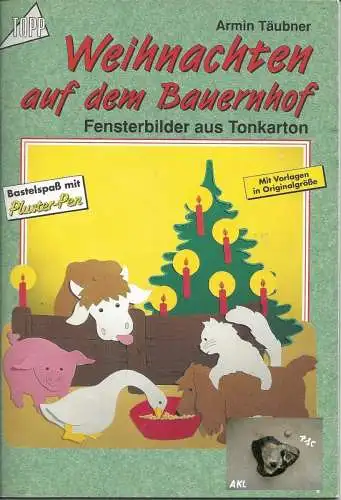 Weihnachten auf dem Bauernhof, basteln. 