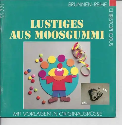 Lustiges aus Moosgummi, Brunnen-Reihe, basteln. 