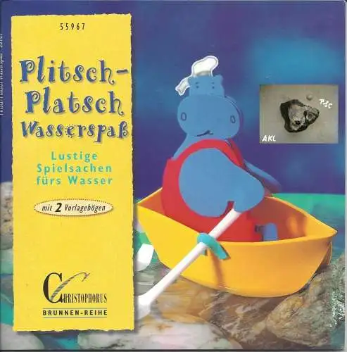 Plitsch Platsch Wasserspaß, basteln. 