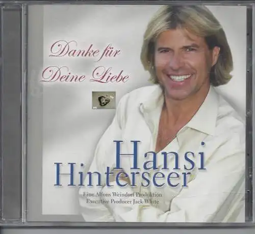 Hansi Hinterseer, Danke für Deine Liebe, CD