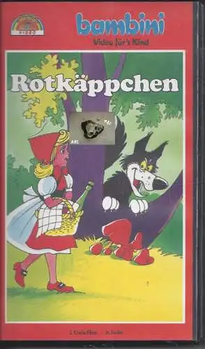 Rotkäppchen, bambini, VHS