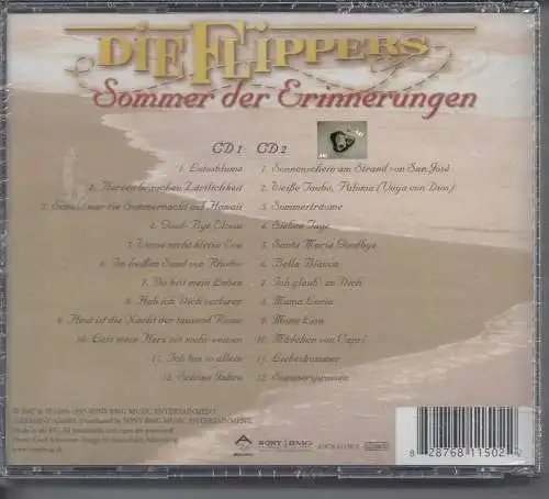 Die Flippers, Sommer der Erinnerungen, CD