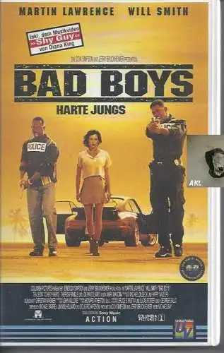 Bad Boys, Harte Jungs, VHS