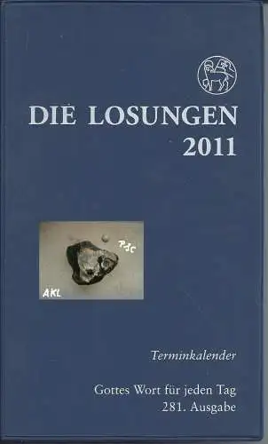 Die Losungen 2011. 