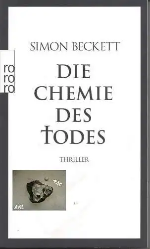 Simon Beckett: Die Chemie des Todes. 