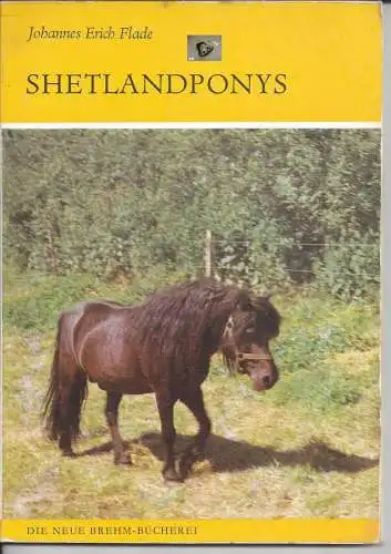 Johannes Erich Flade: Shetlandponys. 