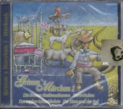 Grimms Märchen 1, CD, Dornröschen, Bremer Stadtmusikanten, CD, Hörbuch
