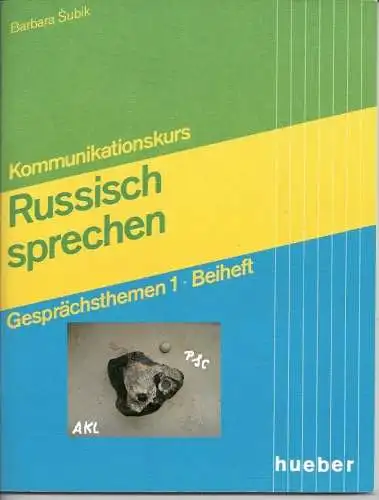 Kommunikationskurs, Russisch sprechen, Beiheft. 