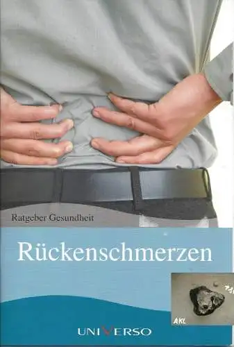 Ratgeber Gesundheit, Rückenschmerzen. 