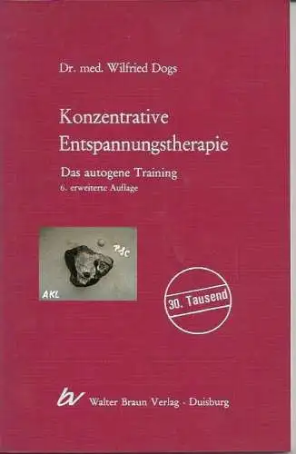 Konzentrative Entspannungstherapie. 