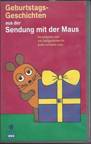 Geburtstagsgeschichten aus der Sendung mit der Maus, VHS