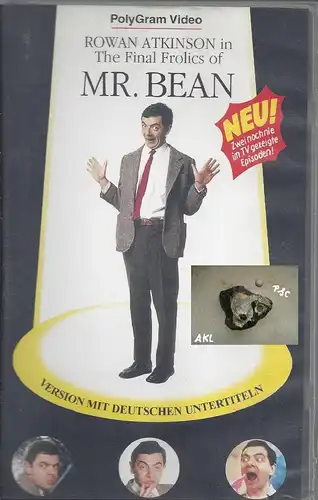 Mr. Bean, The Final Frolics, VHS