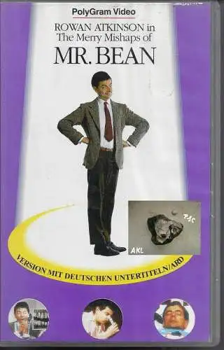 Mr. Bean, The Merry Mishaps, VHS