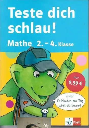 Teste dich schlau, Mathe 2. - 4. Klasse, Klett. 