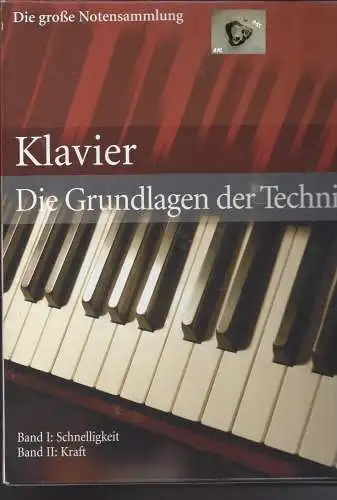 Klavier die Grundlagen der Technik, Die große Notensammlung, rot. 