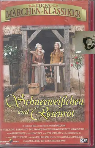Schneeweißchen und Rosenrot, Märchen, Märchenklassiker, VHS