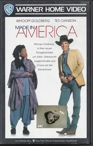 Made in America, Whoopi Goldberg, VHS