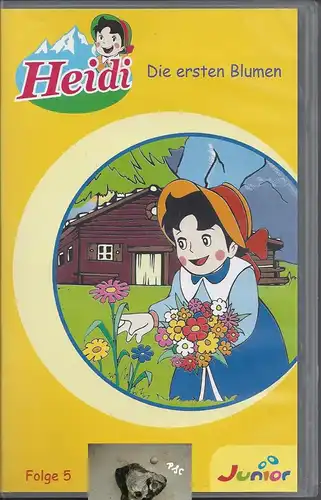 Heidi, Die ersten Blumen, Junior, VHS