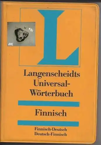 Langenscheidts Universal Wörterbuch, Finnisch. 