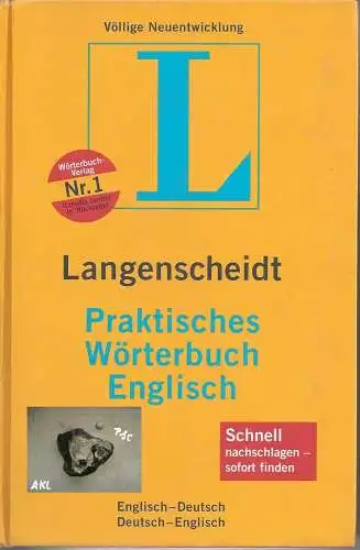 Langenscheidt praktisches Wörterbuch Englisch. 