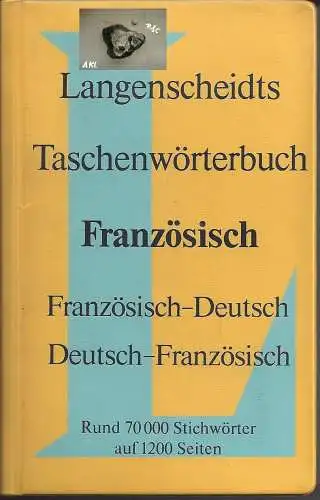 Langenscheidts Taschenwörterbuch Französisch. 