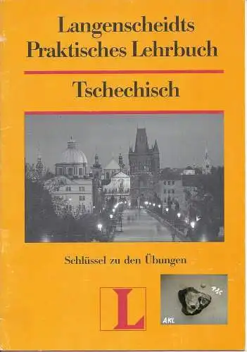 Langenscheidts Praktisches Lehrbuch Tschechisch, Schlüssel.