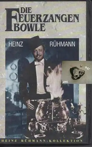 Die Feuerzangenbowle, Heinz Rühmann, VHS