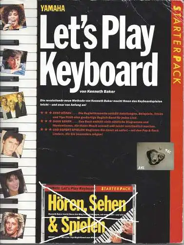 Kenneth Baker: Lets Play Keyboard, Starterpack, Yamaha. 