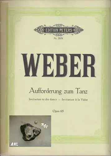 Weber: Aufforderung zum Tanz. 